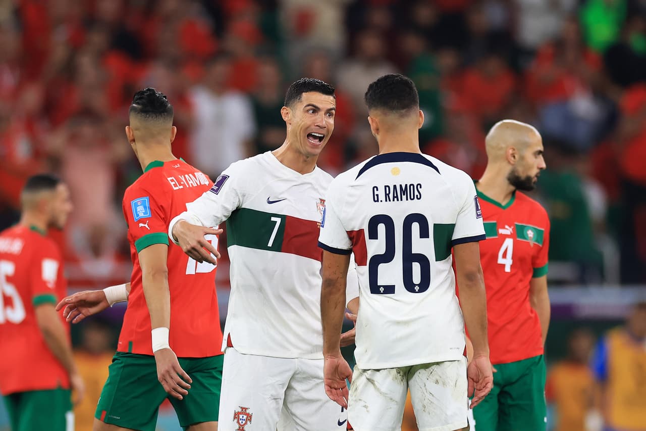 Marruecos derrotó 1-0 a Portugal con gol de Youssef En-Nesyri en el Estadio Al Thumama para convertirse en la primera selección africana en Semifinales en una Copa del Mundo.