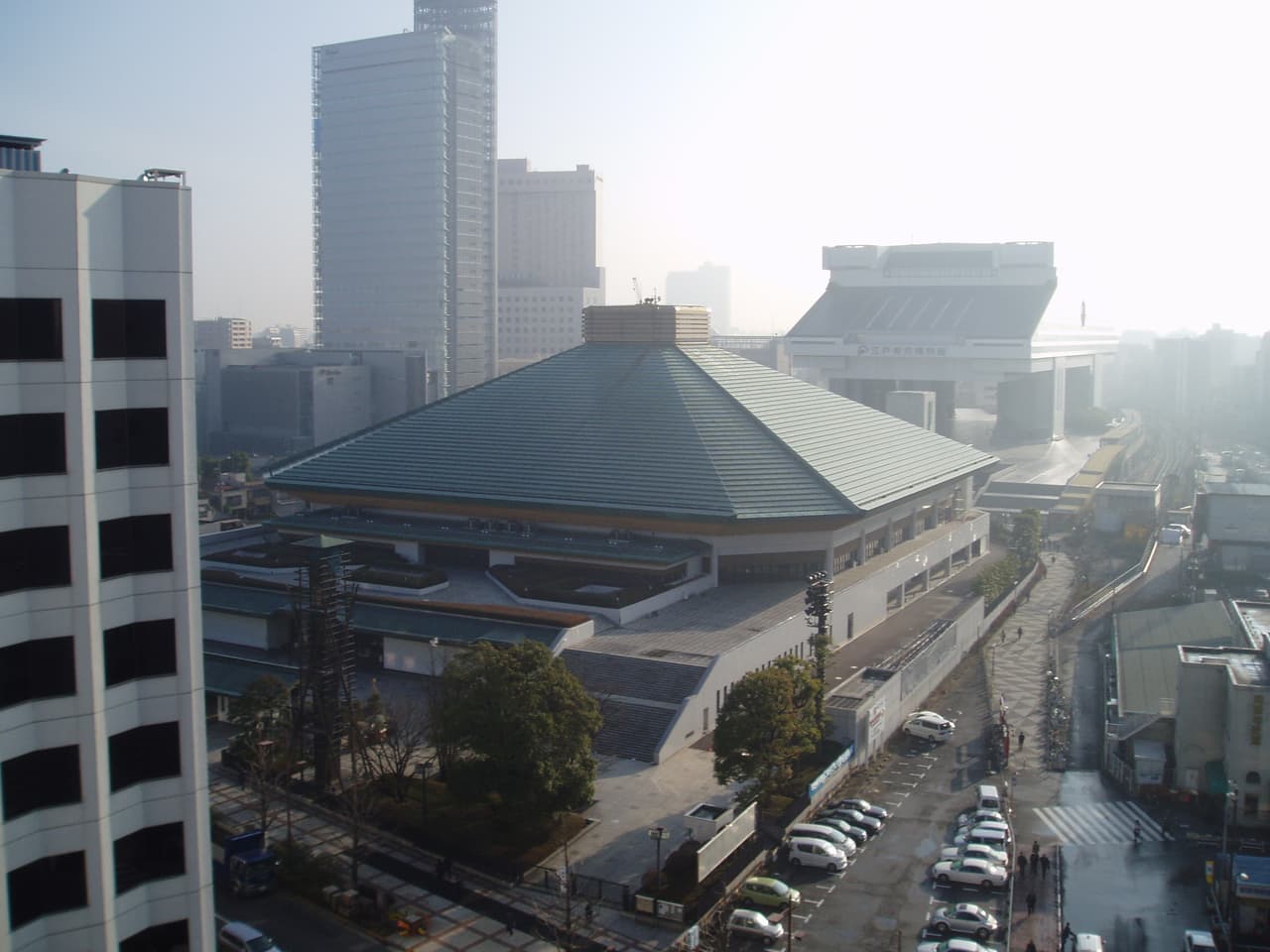 Ryogoku Sumo Hall es otra sede que ya estaba construida previo a la designación de Tokio como ciudad anfitriona de los JJOO. Aquí se llevará a cabo la actividad del boxeo.