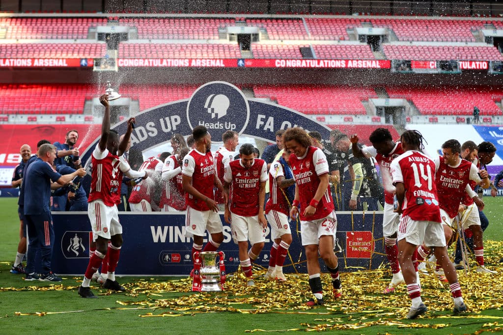 Las postales del Arsenal, campeón de la FA Cup | Así festejaron el título que les dio pase a la Europa League.