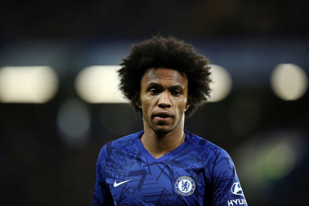 Willian, 31 años, extremo del Chelsea. Cuesta 32 millones de euros. Con poca regularidad, Willian no ha renovado y su futuro parece alejarse de Stamford Bridge.