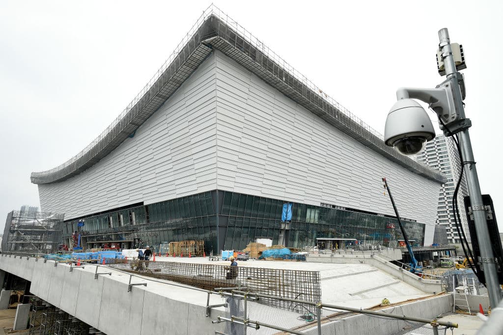 Al 3 de julio así se ve Ariake Arena. Un nuevo recinto, construido para los JJOO de Tokio donde se llevarán a cabo los partidos de voleibol sala.
