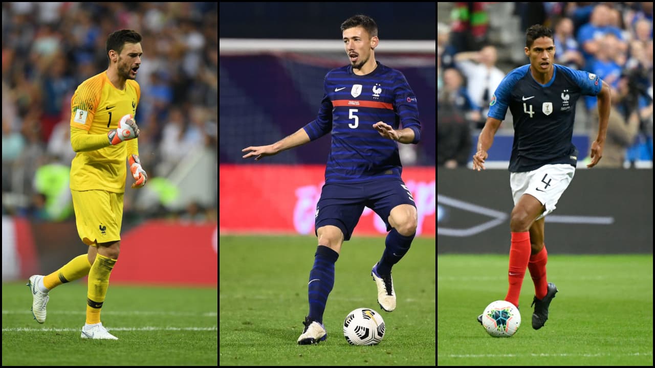 El cancerbero Hugo Lloris del Tottenham capitanea el conjunto y resguarda el arco. Clément Lenglet (Barcelona) y Raphaël Varane (Real Madrid) son los de confianza al centro de la zaga.