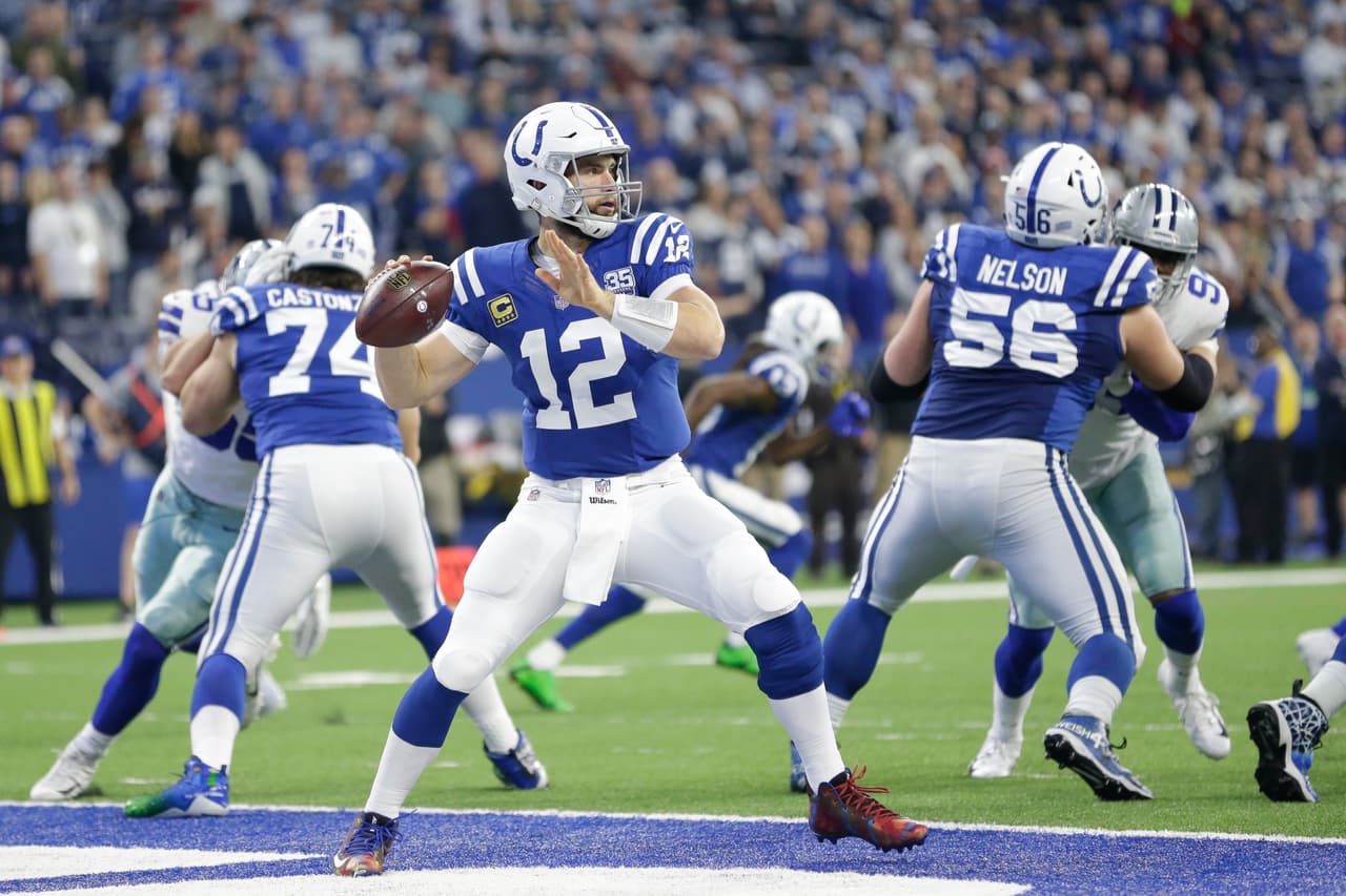 Andrew Luck está de regreso a su nivel y los Colts parecen un equipo que nadie se quiere cruzar en los Playoffs.