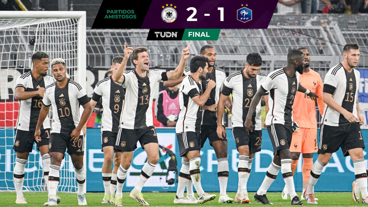 Alemania vuelve a ganar después de seis meses a costa de Francia