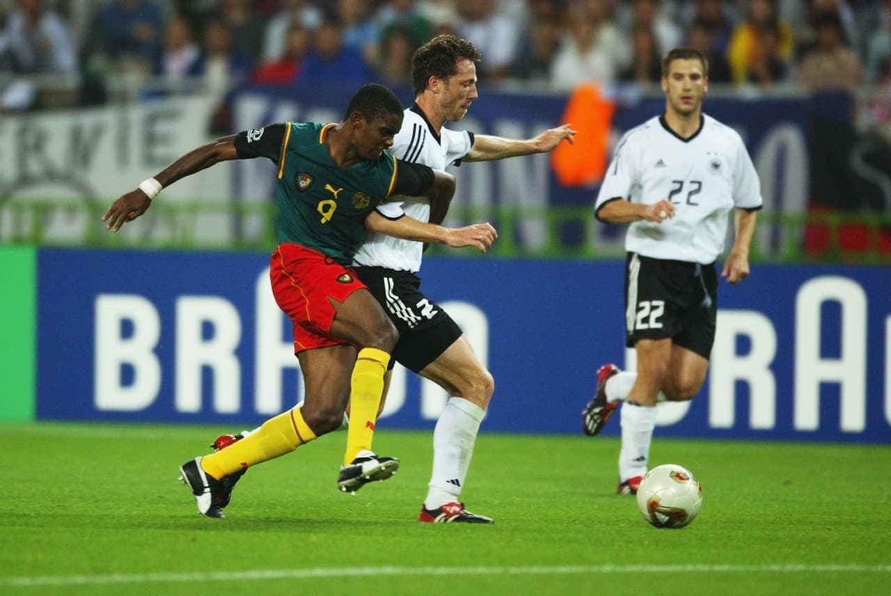 Su segundo mundial fue Corea Japón 2002; anotó un gol y fue eliminado en la fase de grupos.