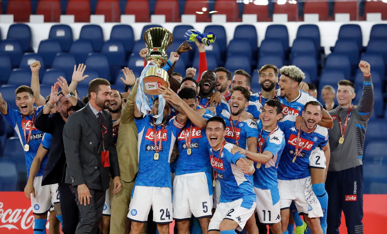 Napoli consiguió el título de la Copa Italiana luego de vencer en penales 4-2 a Cristiano Ronaldo y el resto de la Juventus.