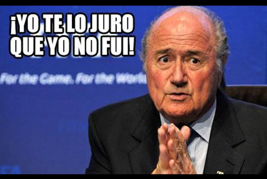 Los memes de la salida de Blatter de la FIFA