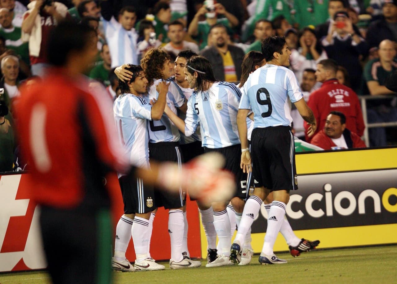 2008. México 1-4 Argentina