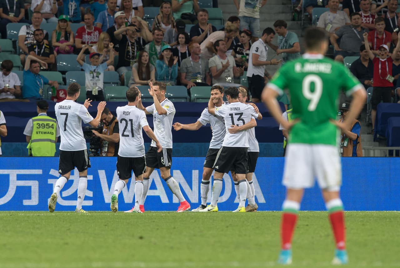 2017. México 1-4 Alemania