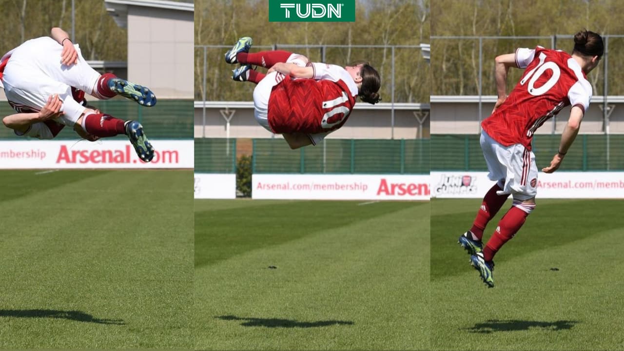 Marcelo Flores se luce con golazo y festeja al estilo Aubameyang