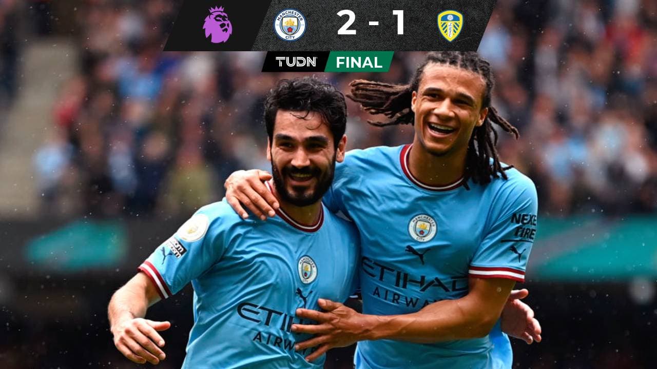 Manchester City vence al Leeds y lidera la Premier antes de medirse al Real Madrid