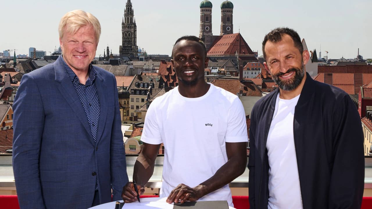 Sadio Mané es oficialmente nuevo jugador del Bayern Múnich