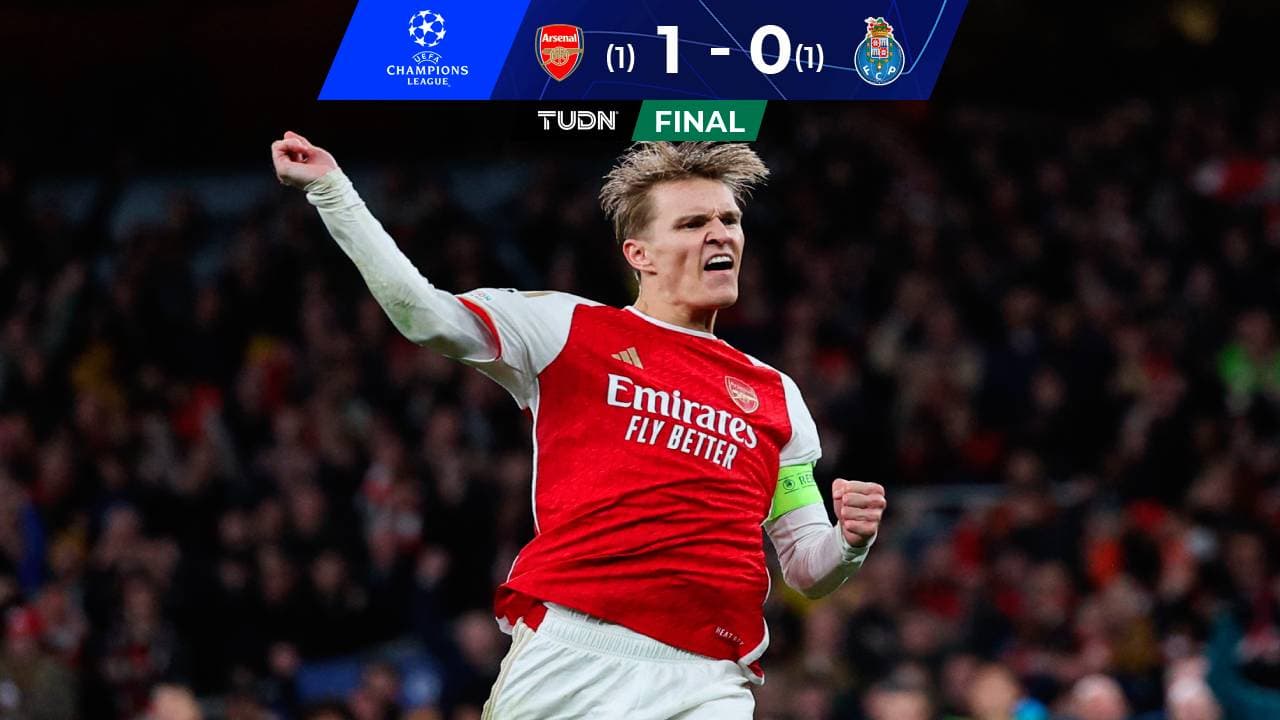 Arsenal elimina al Porto y avanza a Cuartos de Final de la UEFA Champions League