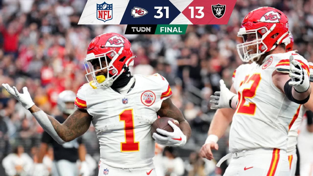 Highlights and Touchdowns: Chiefs 31-13 Raiders in NFL