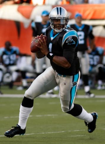 5. (empate) CAM NEWTON -- 2011, Carolina Panthers - 21 touchdowns