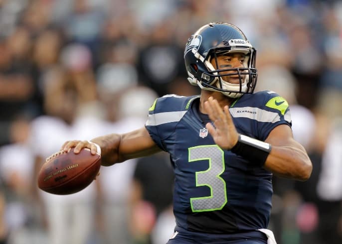 1. (empate) RUSSELL WILSON -- 2012, Seattle Seahawks- 26 touchdowns