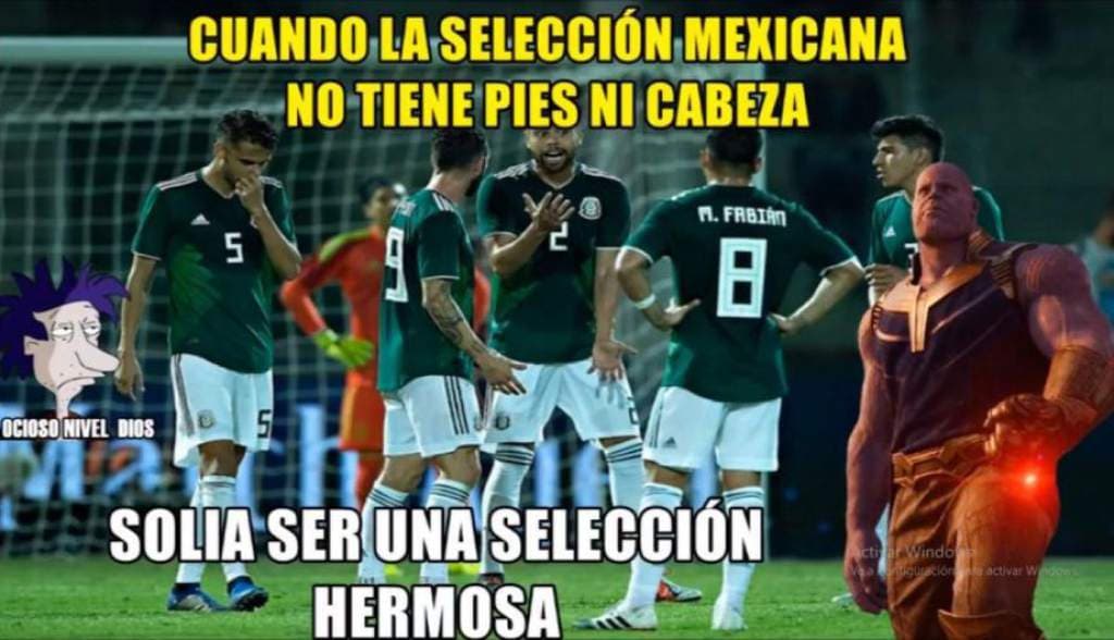Argentina golea a México hasta en los memes. El Tri no metió ni las manos.