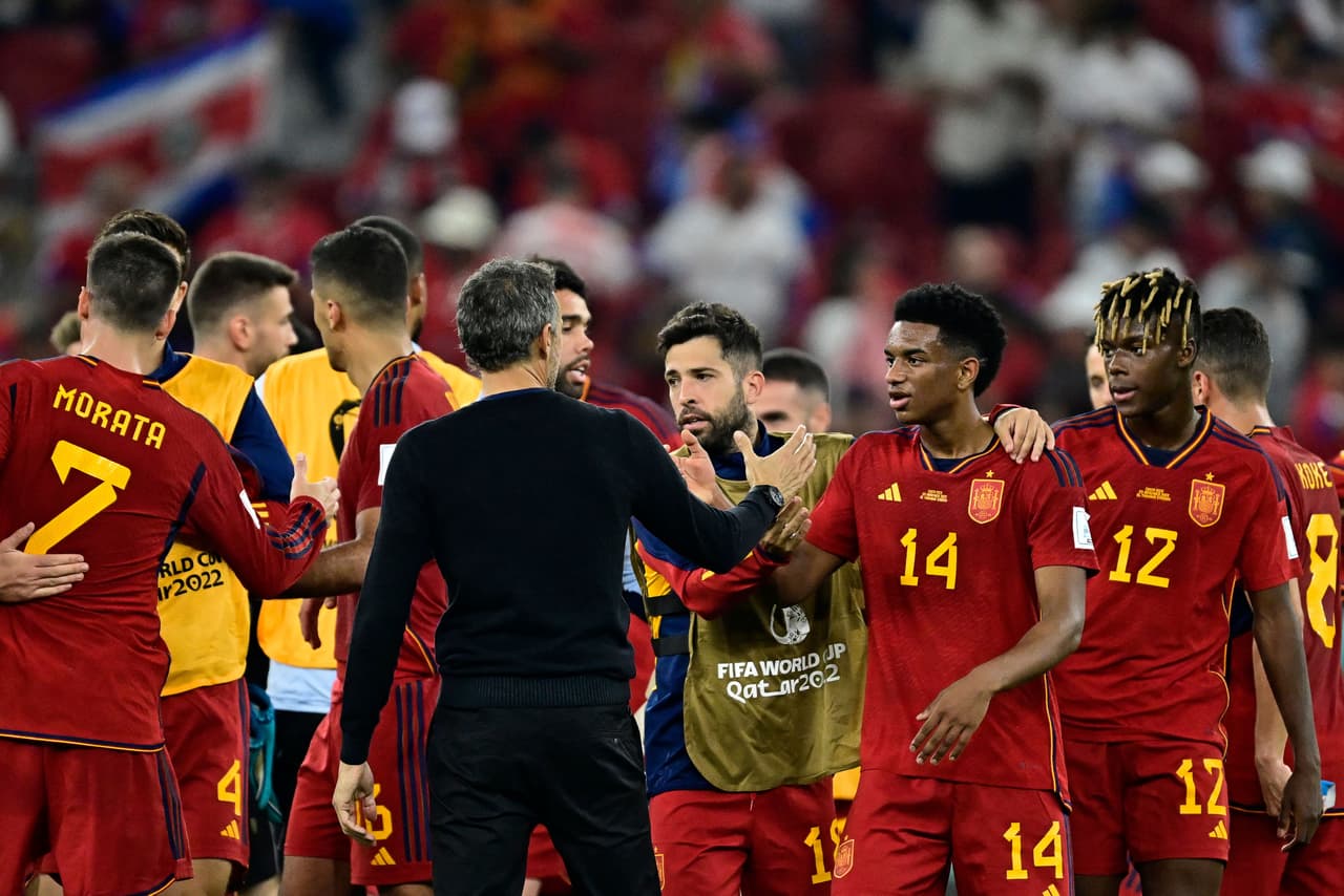 España le anotó siete goles a Costa Rica en el marcador más abultado del Mundial Qatar 2022 hasta el momento y de paso hicieron historia con el anotador más joven de la Selección española.