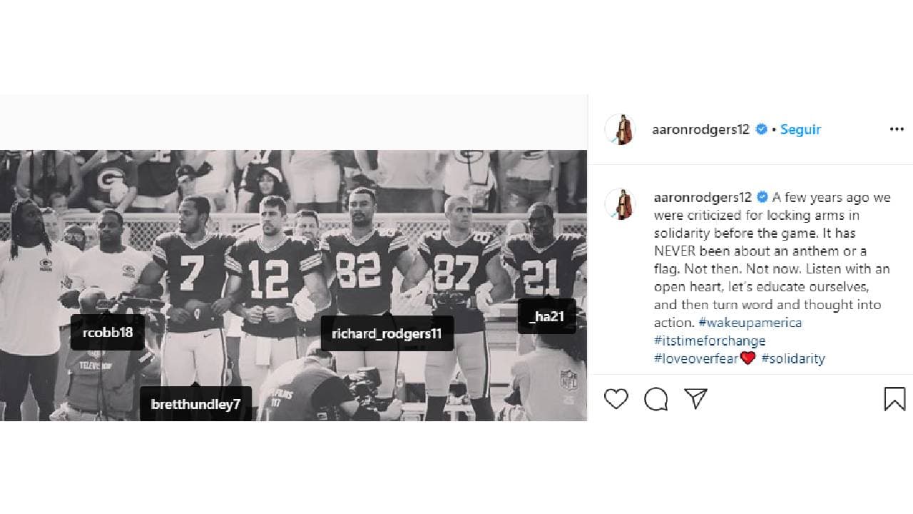 Así reaccionó el mundo ante lo que opina el QB sobre los jugadores que se hincan durante el himno de Estados Unidos.