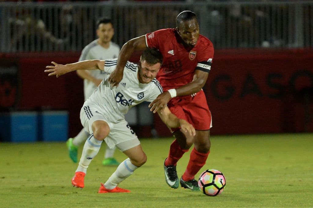 Luego de su paso por la MLS, Drogba llegó al Pheonix Rising donde jugó su último partido como profesional en la derrota 1-0 ante el Louisville City FC en la final de la United Soccer League Cup (USLC).