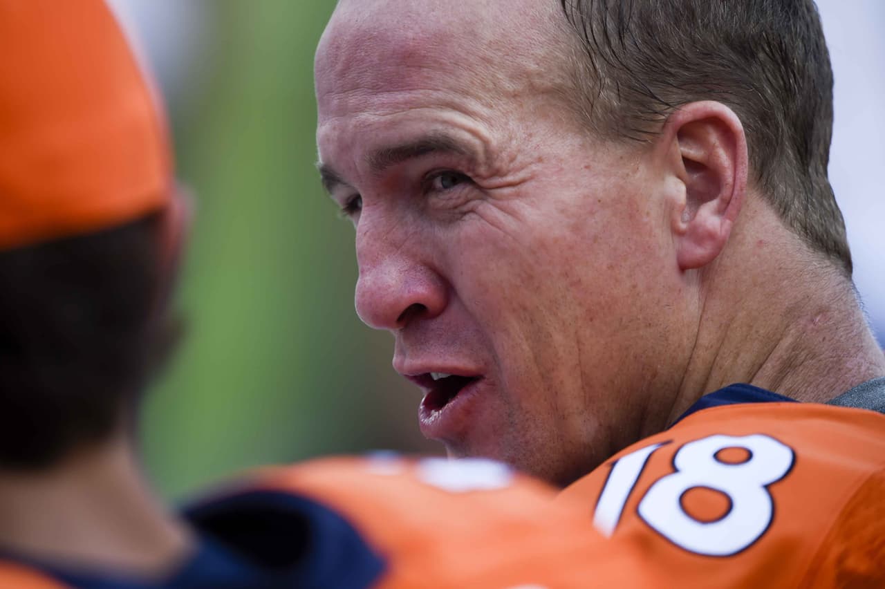 Peyton Manning se confesó sorprendido por estar en el reporte de lesionados de los Broncos