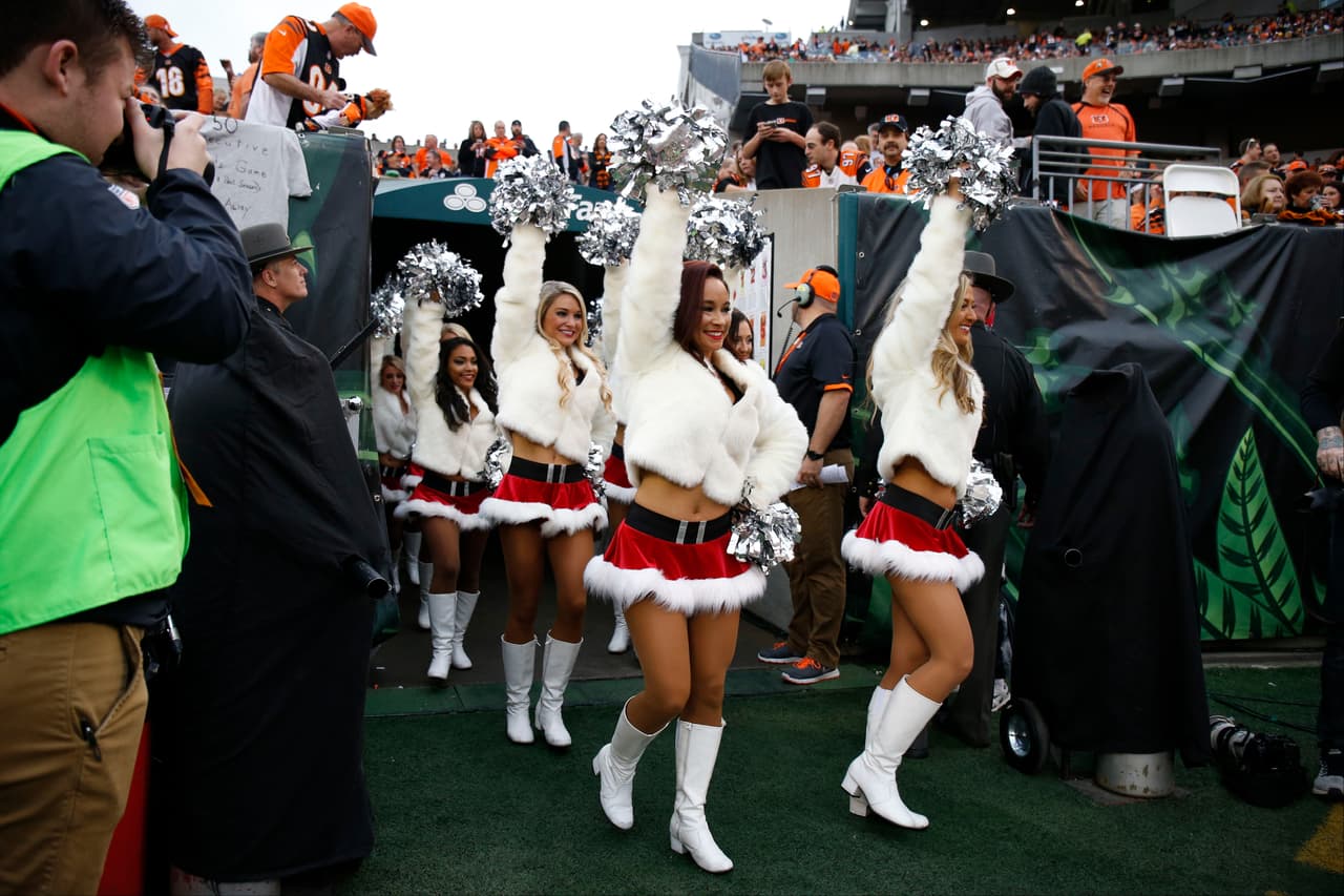 Las más hermosas de Cincinnati dentro del emparrillado en la Semana 14. ¡Chéca qué Bengals!