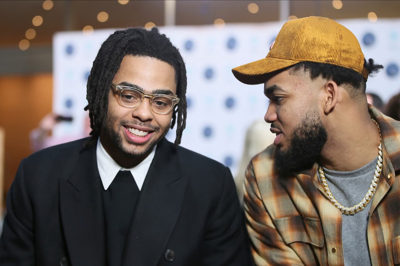 Karl-Anthony Towns y D'Angelo Russell preparan sorpresa a sus fans