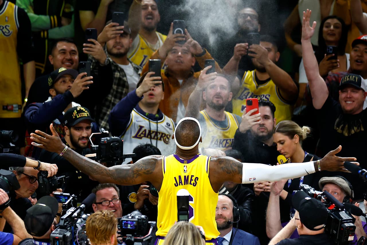 LeBron James ya es el máximo anotador en la historia de la NBA