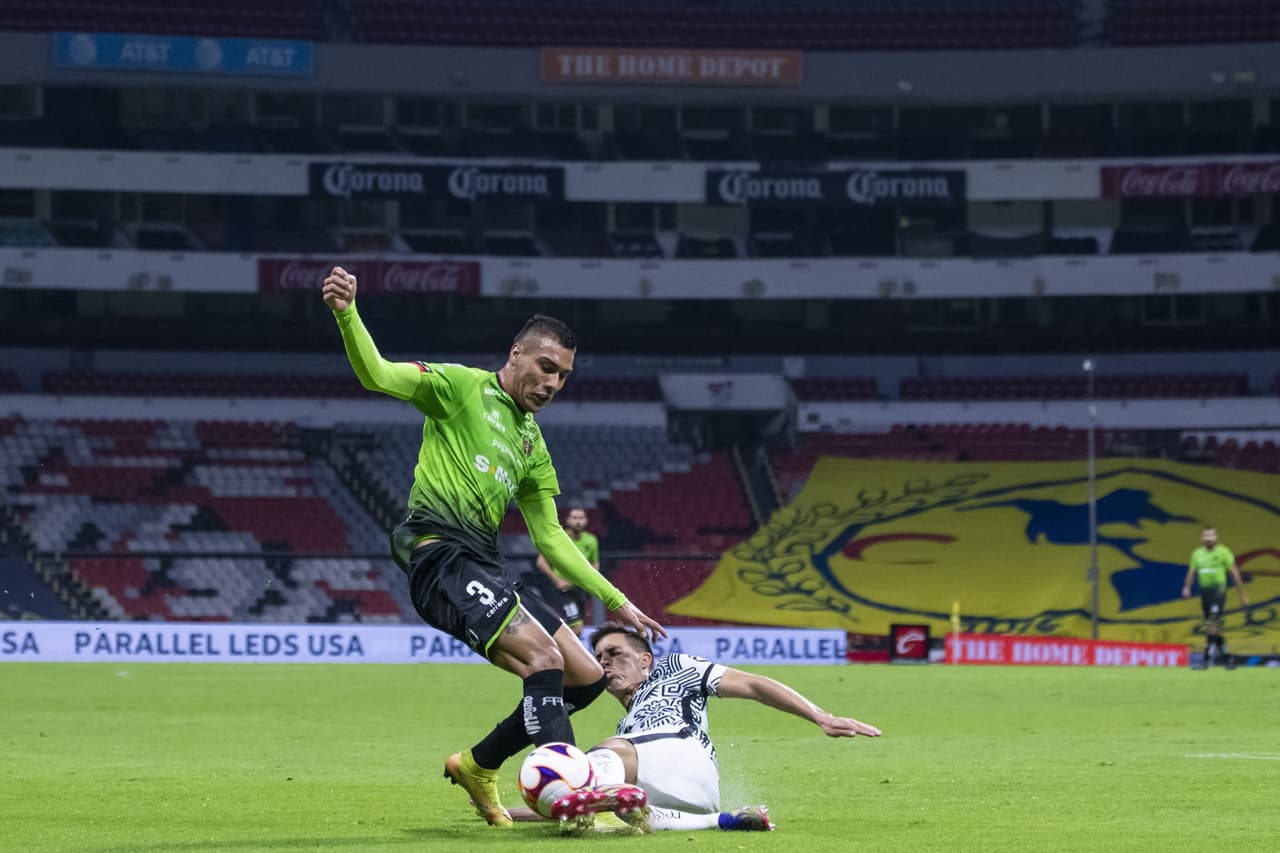 Con goles de Emanuel Aguilera y Roger Martínez, América vence 2-0 a Bravos y se adueñan de los tres puntos.