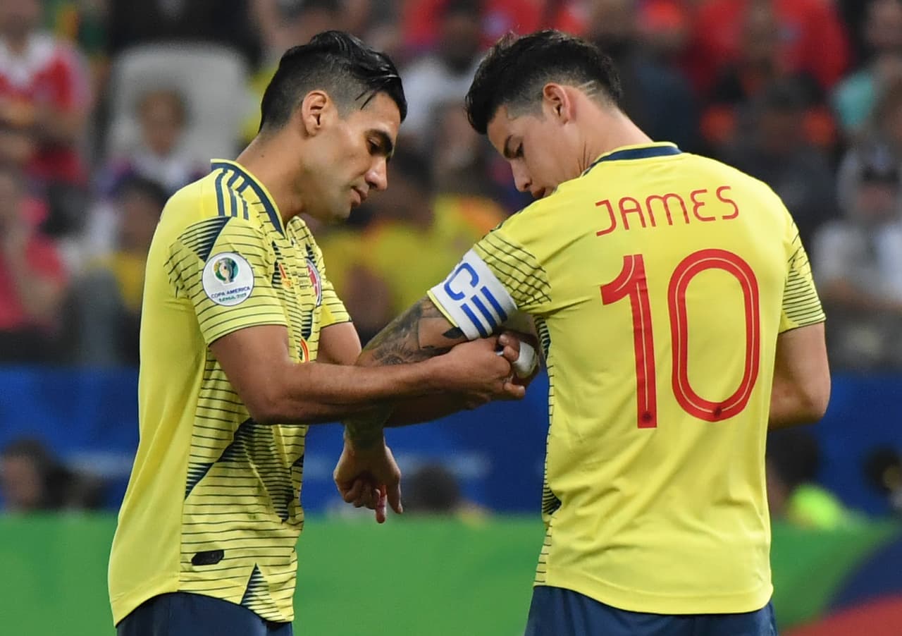James Rodríguez y Radamel Falcao lideran convocatoria de Colombia