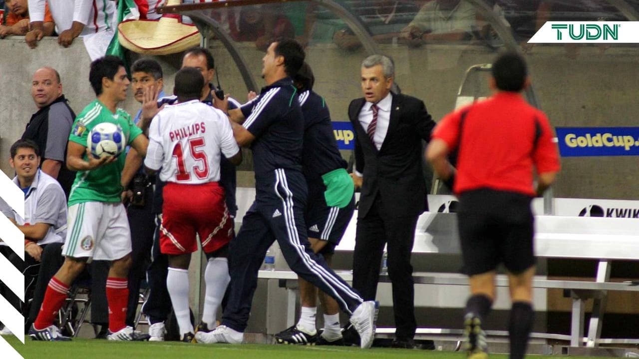 Javier Aguirre armó la bronca en el duelo de fase de grupos ante Panamá en la Coppa Oro 2009.