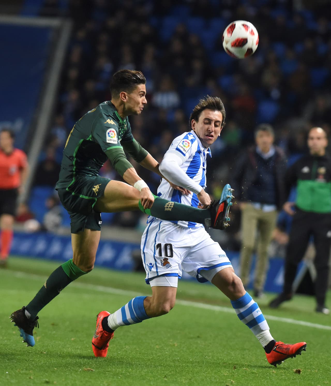 Betis y Real Sociedad igualaron sin goles en el estadio Benito Villamarín y por eso los dirigidos por Quique Setién entendieron que debían atacar de visitantes.