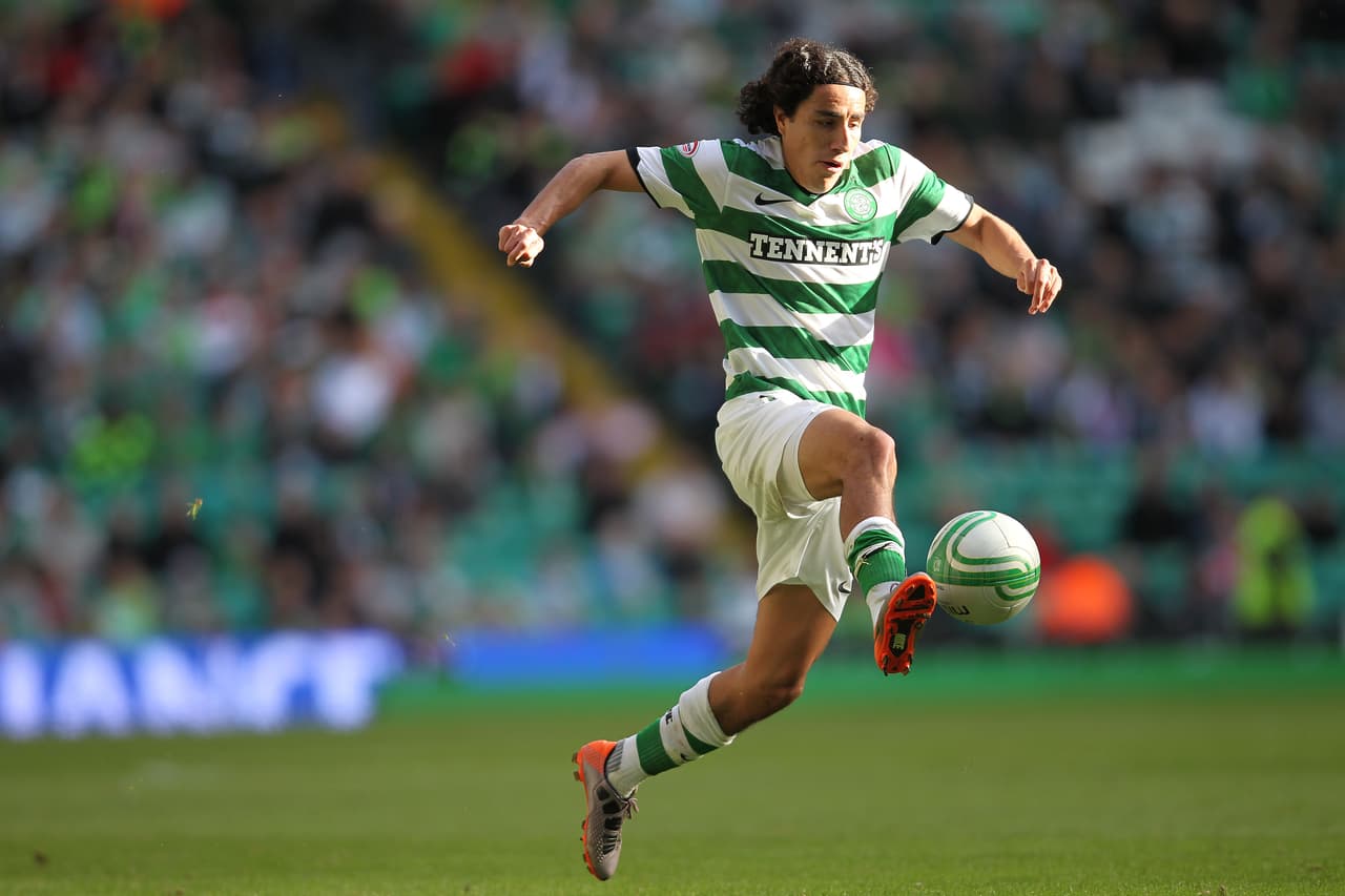 13. Efraín Juárez con el Celtic Glasgow: 1 gol