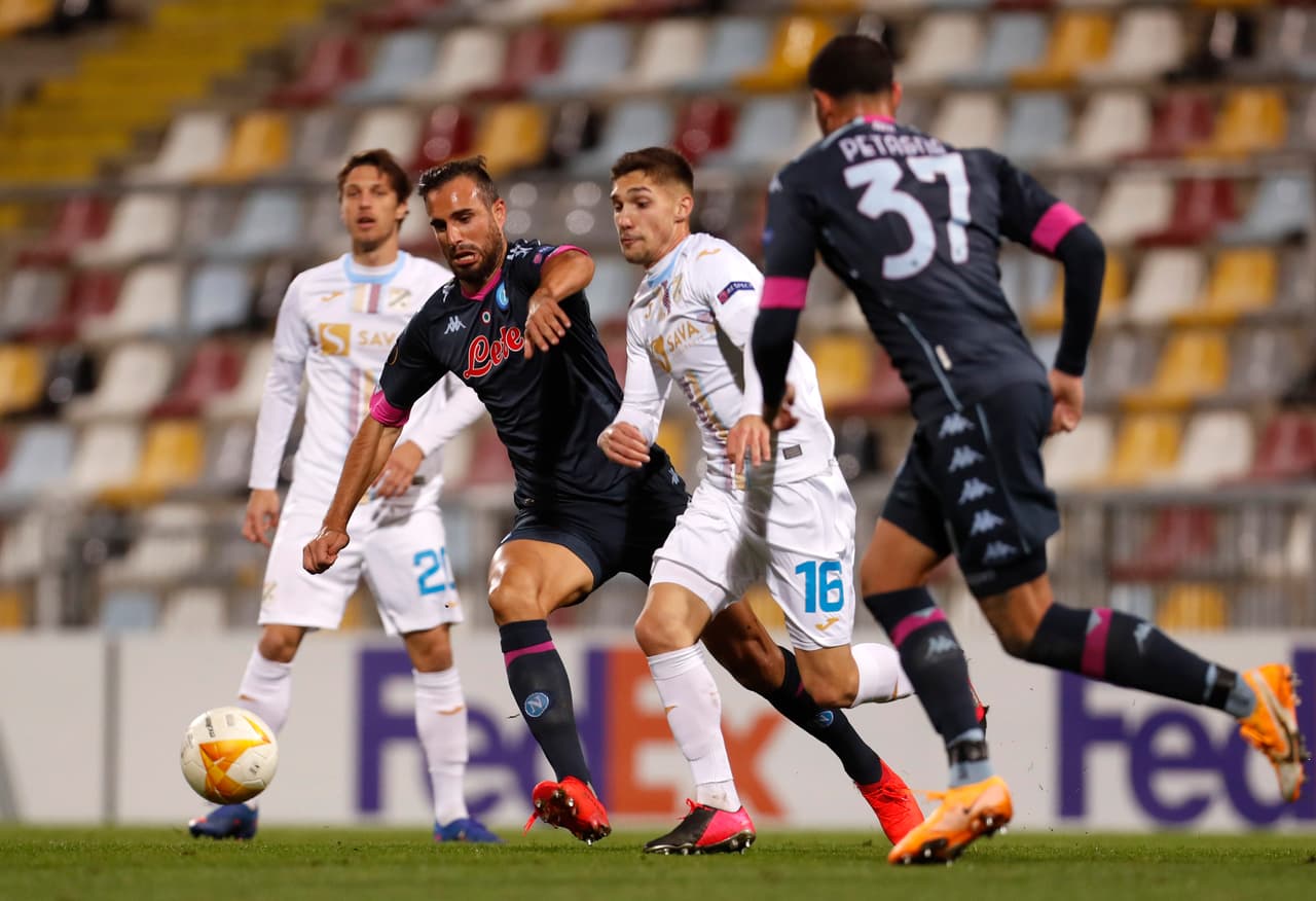 Sufre el Napoli pero termina ganando el partido ante Rijeka. Robert Muric abrió el marcador, pero los napolitanos no se quedaron atrás y con goles de Diego Demme y FIlip Braut, los de Gatusso ganan y llegan a seis unidades dentro del Grupo F de la Europa League.