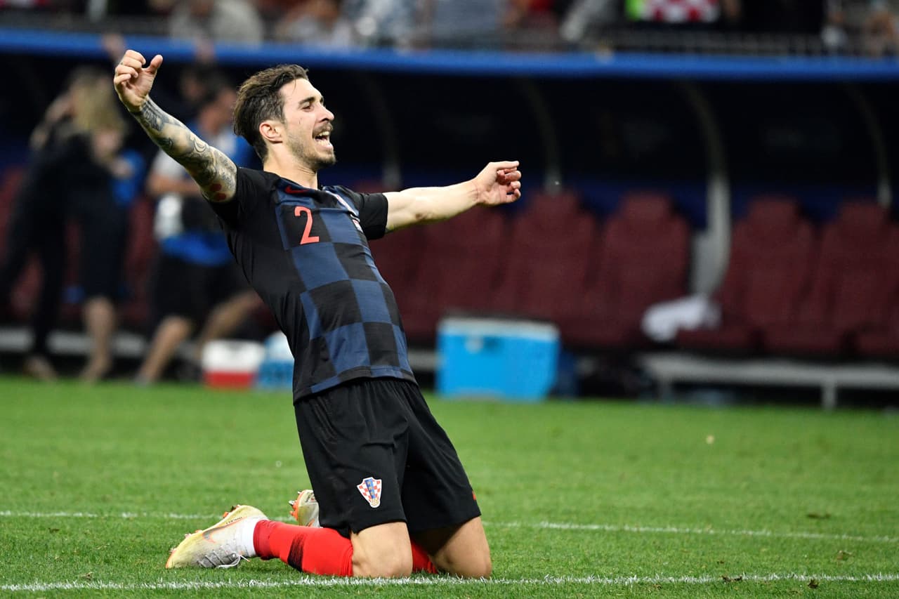 El lateral Sime Vrsaljko, del Atlético de Madrid, sigue sonando con fuerza en Italia para llegar al Inter de Milán.