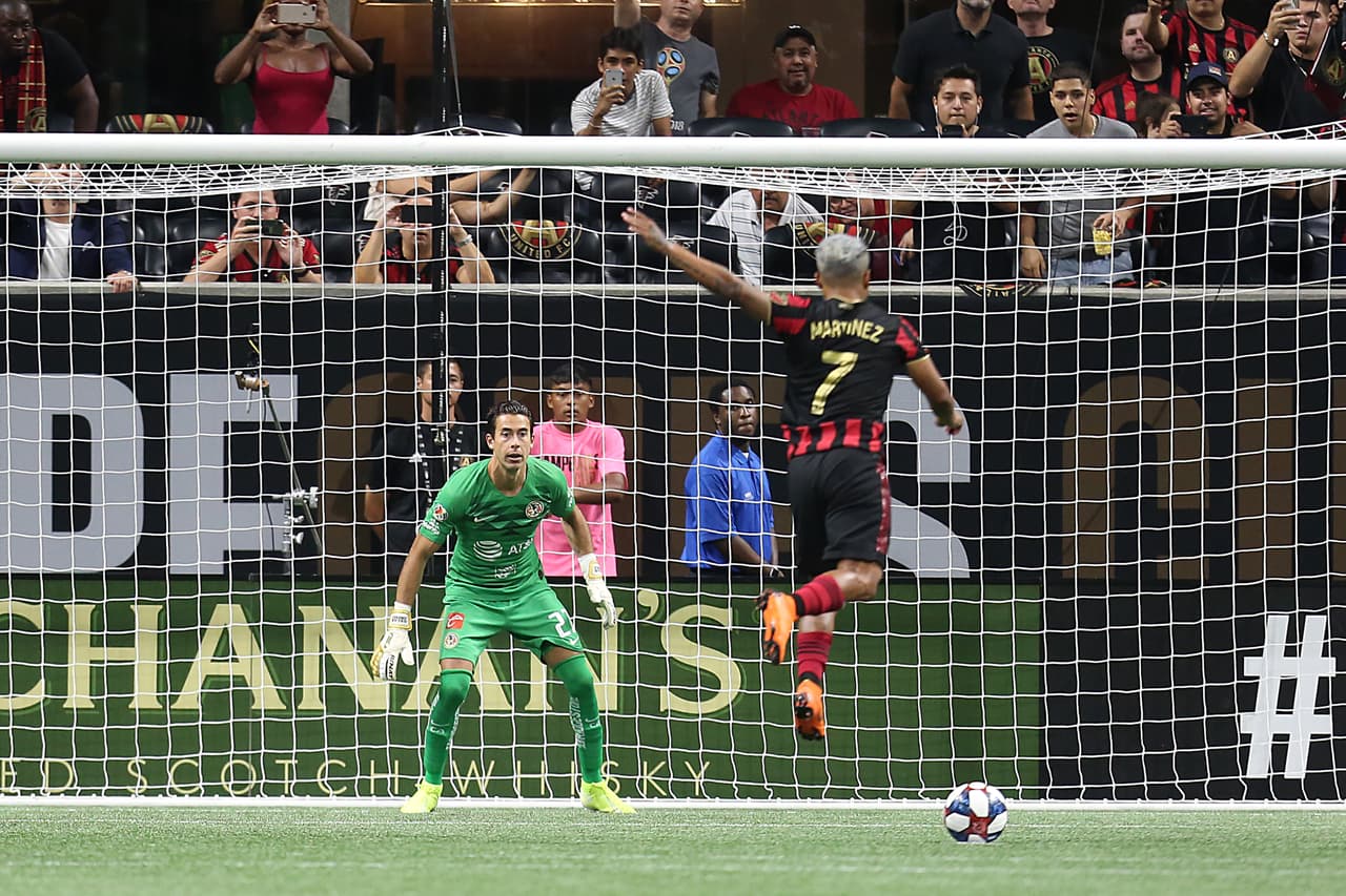 Óscar Jiménez trabajó muy duro y esperó por esta oportunidad con el América en la Campeones Cup contra Atlanta United.