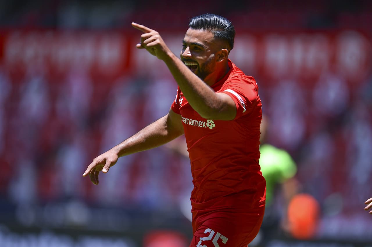 10. Alexis Canelo - Toluca - 5 goles.