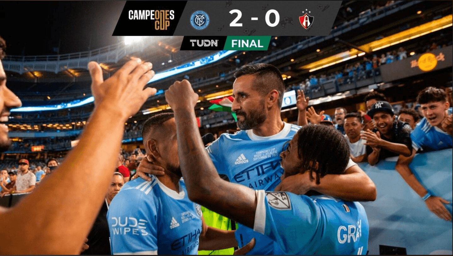 NYCFC 2-0 Atlas: New York City FC extends MLS dominance over Liga MX, wins  Campeones Cup over Atlas