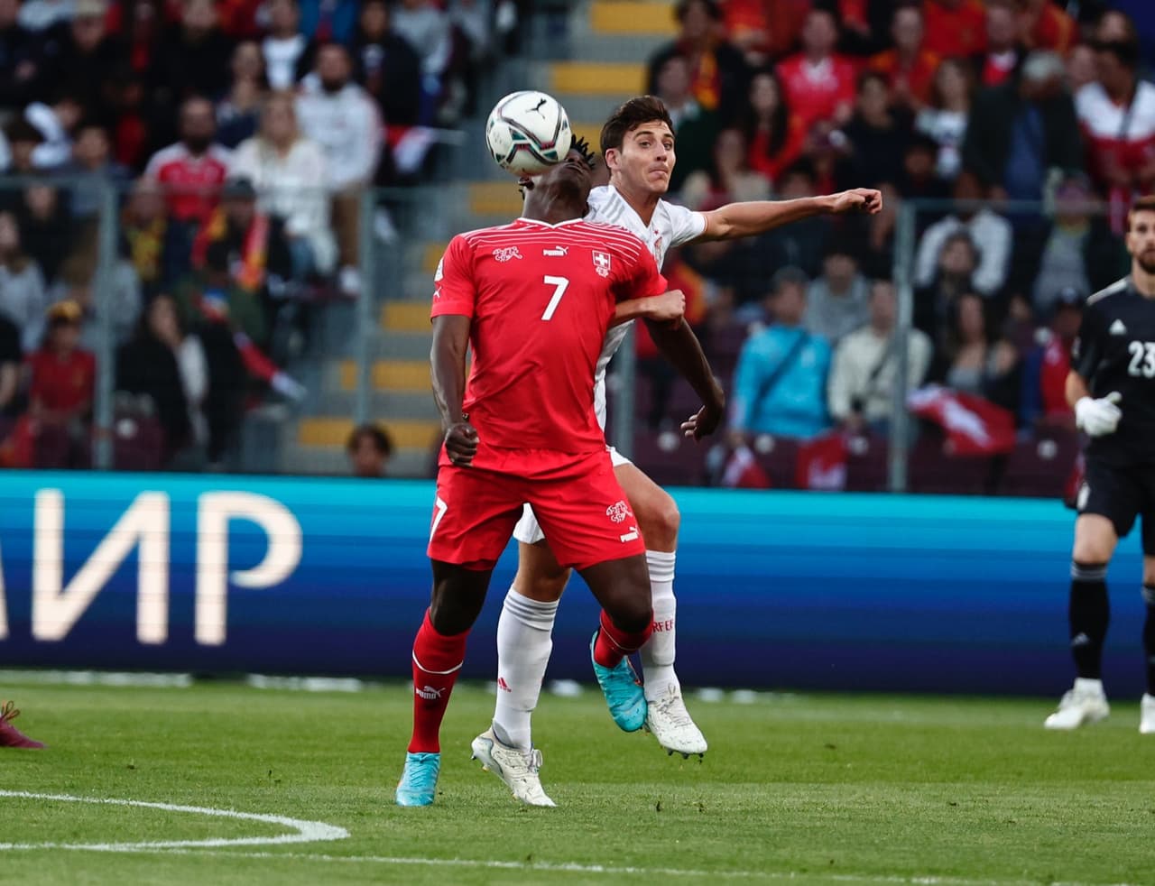 España logró un valioso triunfo en su visita a Suiza que no ha ganado un solo punto en lo que va de esta edición de la Nations League.