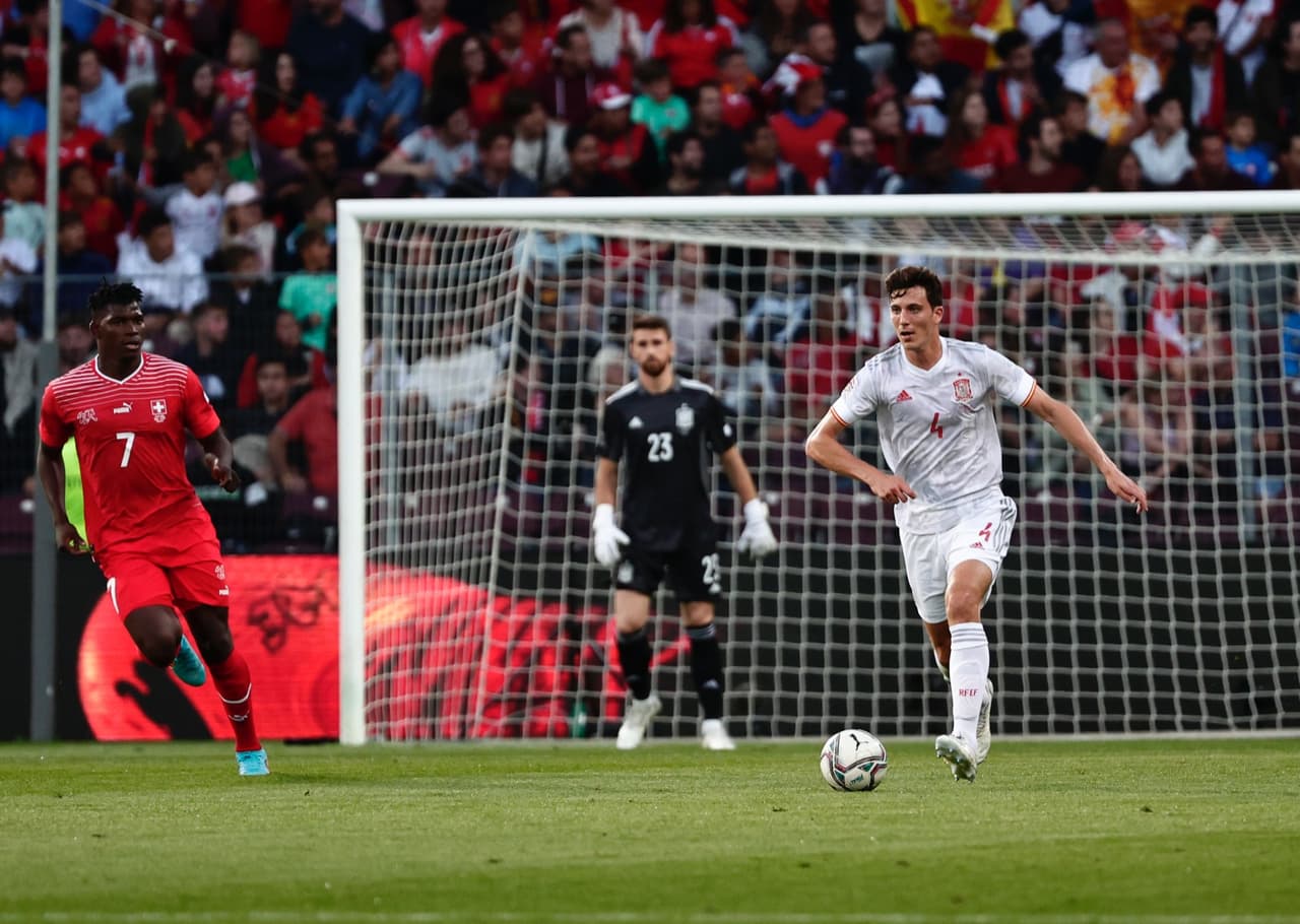 España logró un valioso triunfo en su visita a Suiza que no ha ganado un solo punto en lo que va de esta edición de la Nations League.