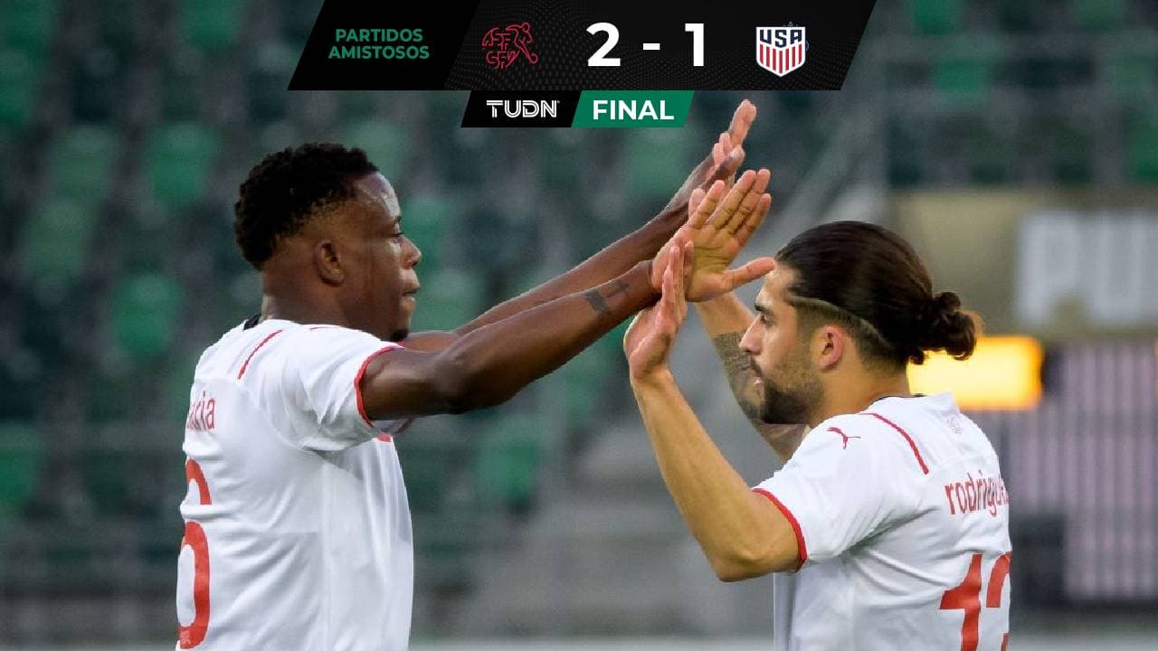 Suiza venció a Estados Unidos y le cortó su invicto de nueve partidos