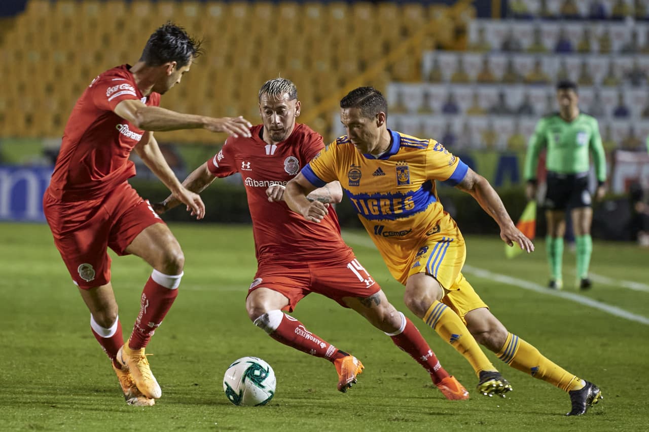 Con doblete de Andre Pierre Gignac, los Tigres sufren de más frente a los Diablos pero aseguran su lugar en la Liguilla del Guard1anes 2020.