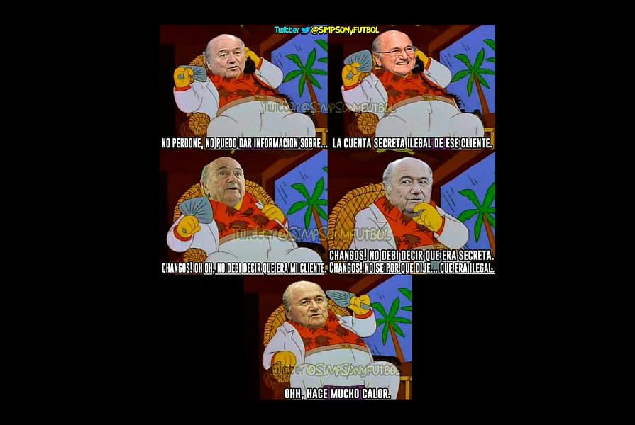Los memes de la salida de Blatter de la FIFA