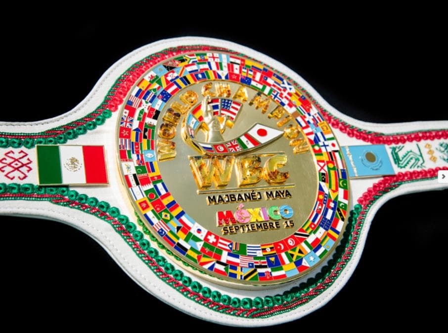 La revancha entre Canelo y Golovkin celebrada el 15 de septiembre de 2018 tuvo como recompensa para el ganador el fajín Chiapaneco II.