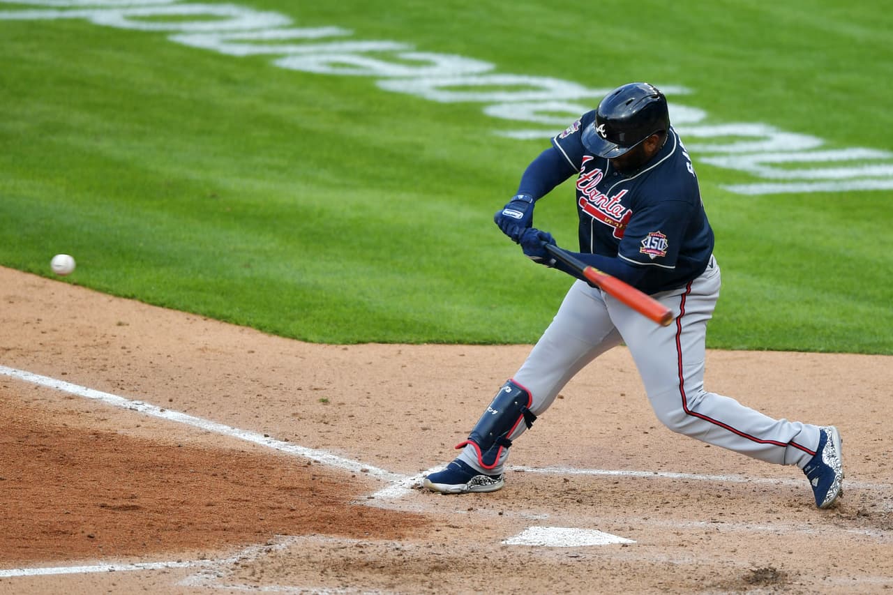 Opening Day en MLB: 'Kung Fu Panda' Sandoval bateó HR de 2 carreras para Braves.