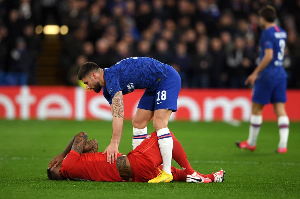 Müller encuentra una oportunidad al pase de Kimmich por el lado izquierdo, sin conectar.