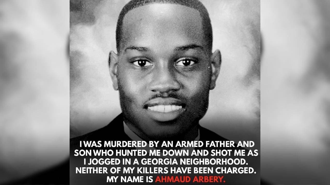 El ciudadano estadounidense fue abatido por dos personas mientras se encontraba corriendo en su vecindario.