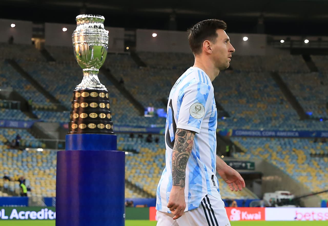 Con un gol de Ángel Di María el equipo argentino se impuso a Brasil con lo que se convirtió en campeón de la Copa América.