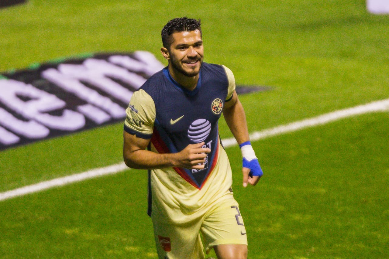 7. Henry Martin - América - 5 goles.