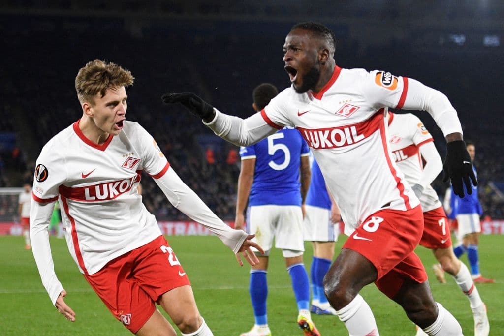 Leiceser City no puede ante el Spartak Moscu y reparten puntos en la fecha 4 de la Europa League. Daniel Amartey anotó para los Foxes, mientras que Victor Moses lo hizo para la visita.